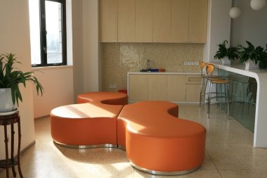 Living room with window¡¢sofa