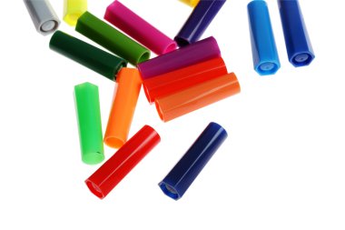 renkli kalem kapaklar