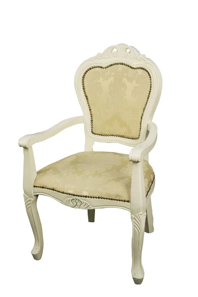 Starožitné židle, izolované na bílém — Stock fotografie