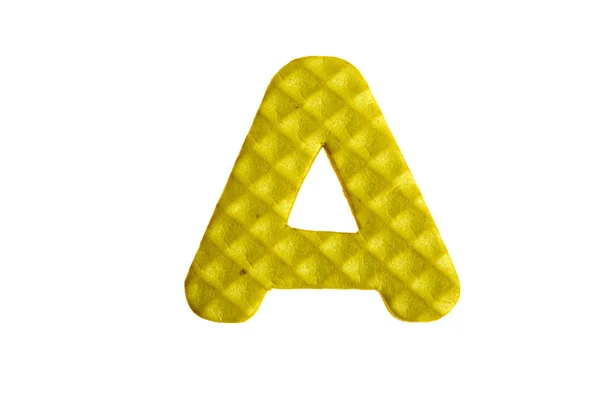 알파벳 퍼즐 조각 — 스톡 사진