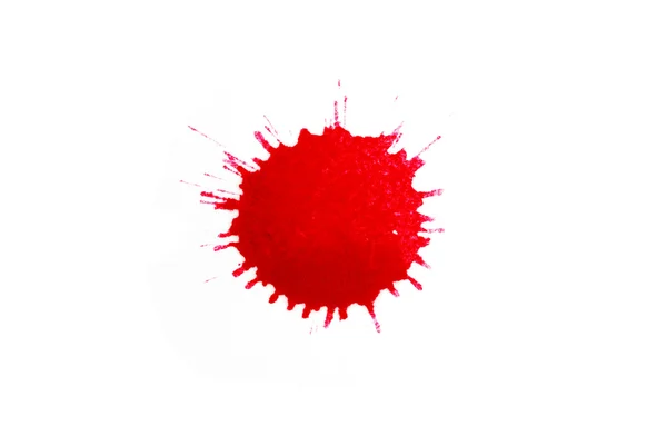 Красное пятно — стоковое фото