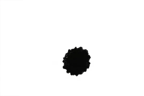 Μαύρο μελάνι λεκές — Φωτογραφία Αρχείου