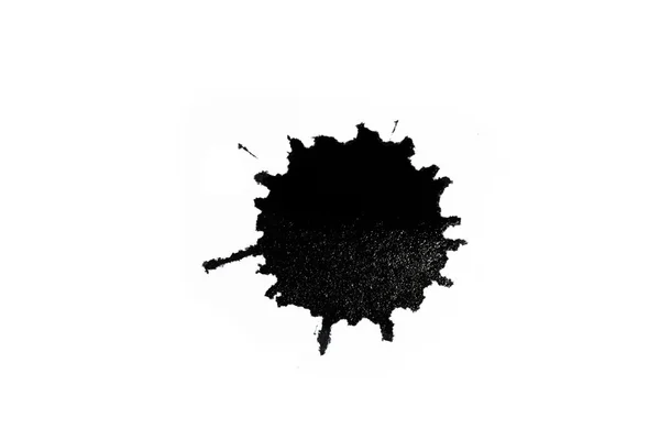 Fekete tinta blot — Stock Fotó