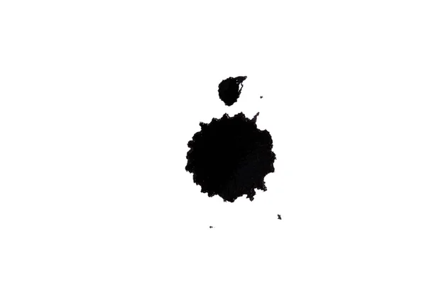 Black ink blot — Stock Photo, Image