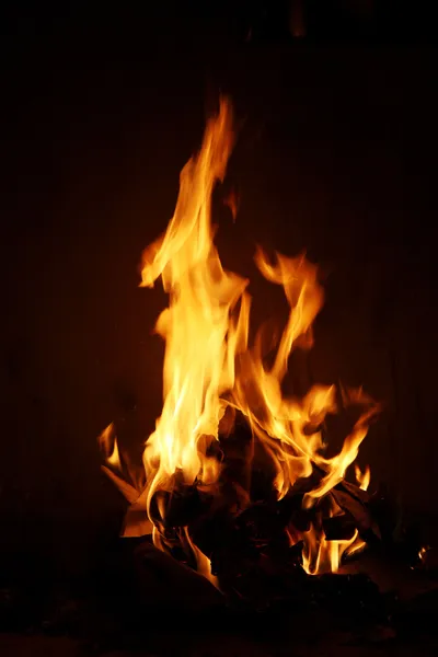 Fuoco ardente — Foto Stock