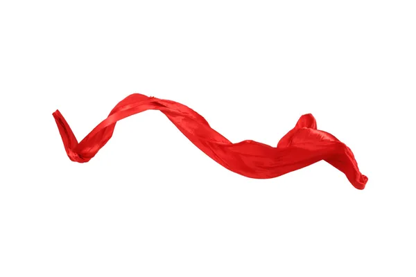 Smooth elegant red satin — Stock Photo, Image