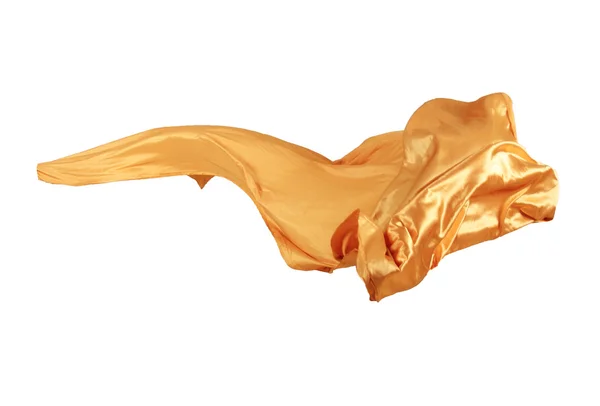 Гладкий елегантний золотий атлас — стокове фото
