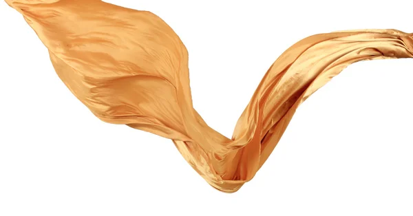 滑らかなエレガントなゴールデン サテン — ストック写真