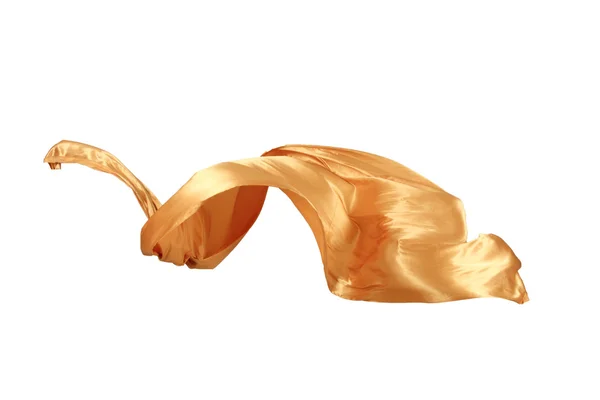 Slät elegant guld satin — Stockfoto