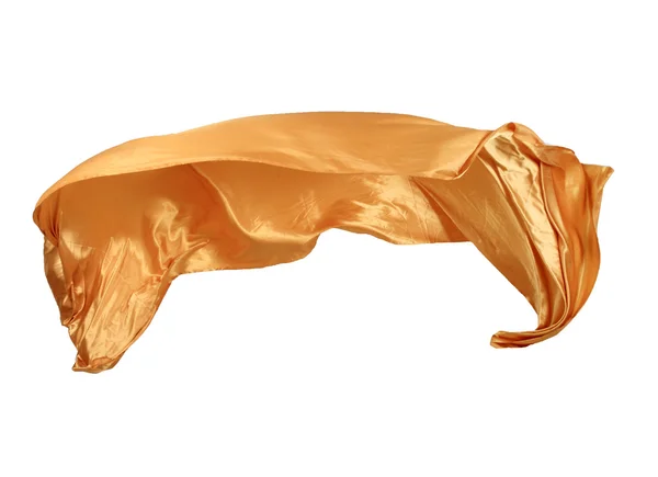 Eleganckie złote satyny — Zdjęcie stockowe
