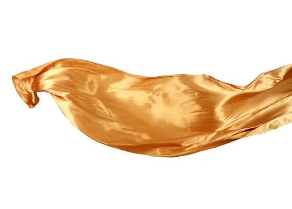 Ομαλή και κομψό χρυσή σατέν — Φωτογραφία Αρχείου