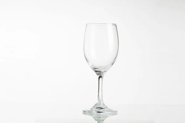 stock image Empty wine glass