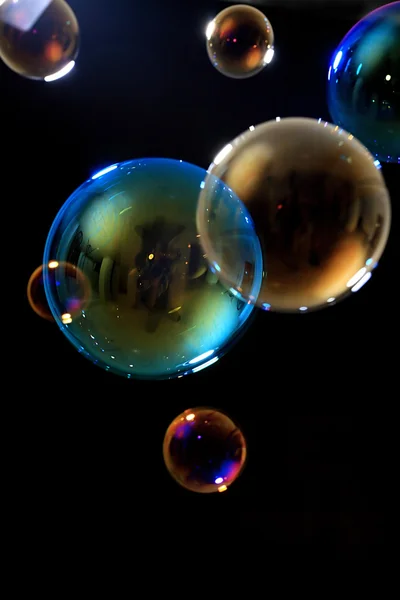 Мильні бульбашки — стокове фото