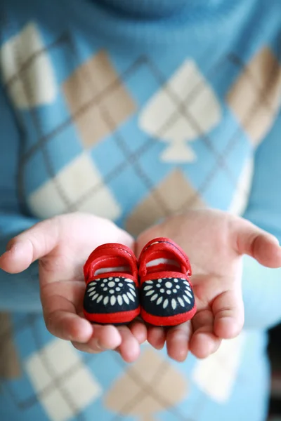 Zapatos de bebé pequeño — Foto de Stock