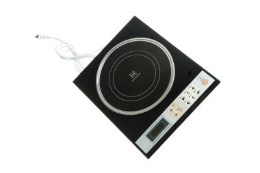 Modern induction stove clipart