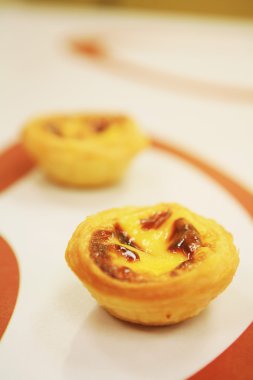 Egg tarts clipart