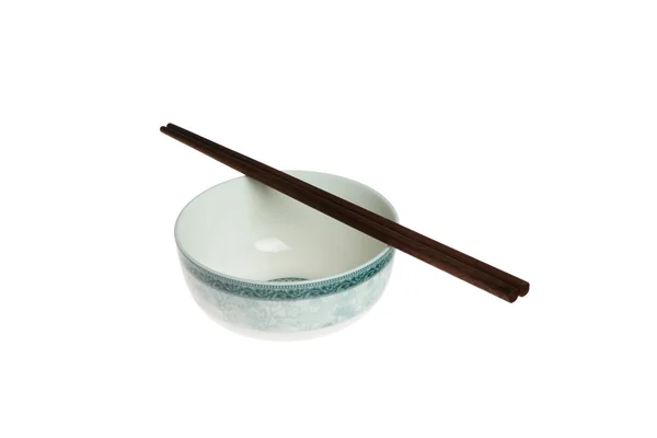 Chopsticks on a bowl — Stock Photo, Image