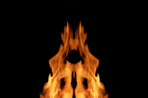 Fuoco ardente — Foto Stock