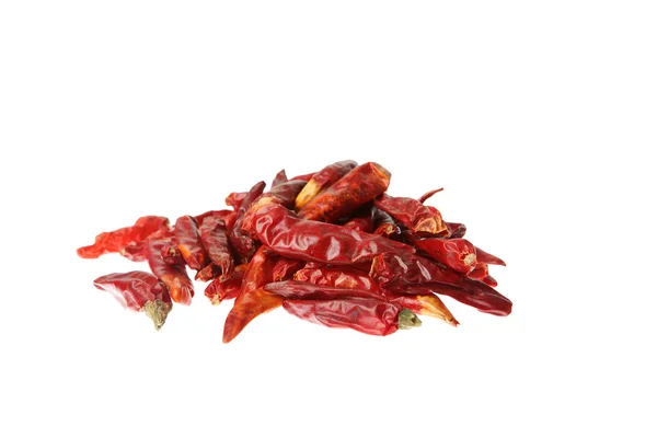 Pila de chile rojo caliente — Foto de Stock