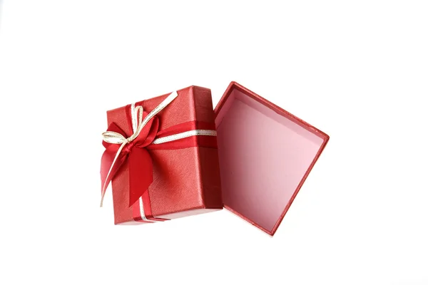 Red gift box — Stock Photo, Image