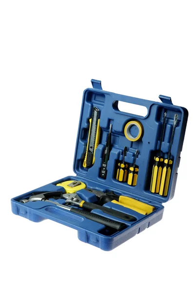 Blue toolbox — Stock Photo, Image