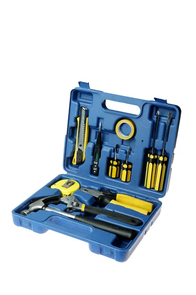 Blue toolbox — Stock Photo, Image