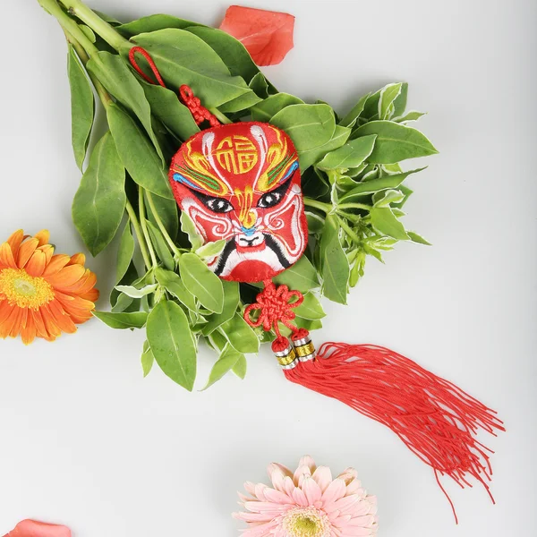 Peking opera masker — Stockfoto