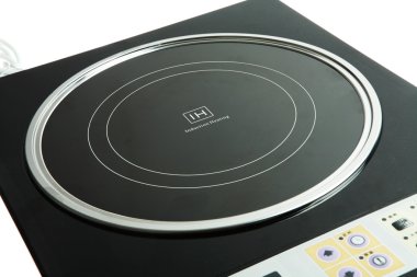 Modern induction stove clipart