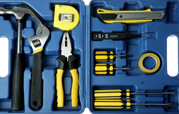 Caja de herramientas azul —  Fotos de Stock