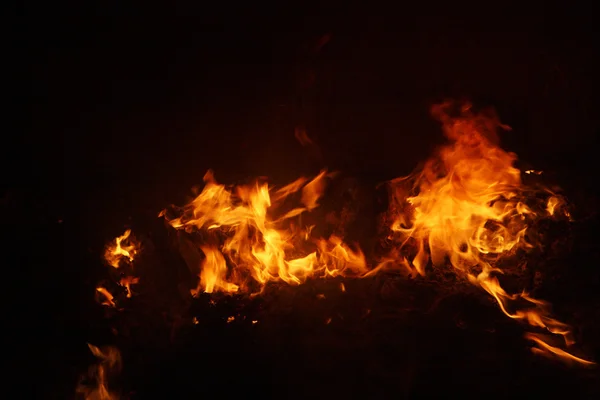 Ogień w piecu pień fotografia — Zdjęcie stockowe