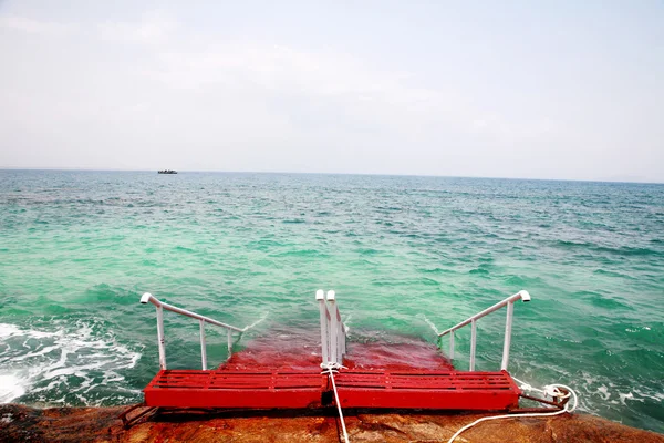 Escaleras al mar — Foto de Stock