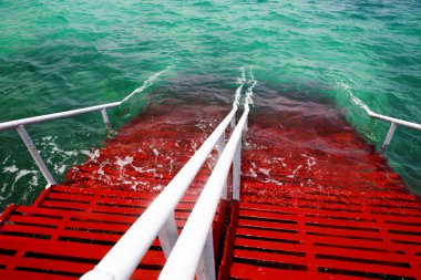 Denize giden merdivenler