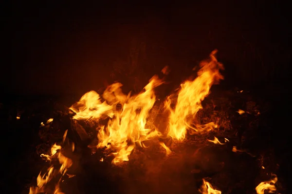 Soba stok fotoğraf içinde ateş — Stok fotoğraf