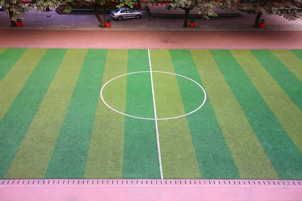 Soccer pitch — Stock Photo, Image