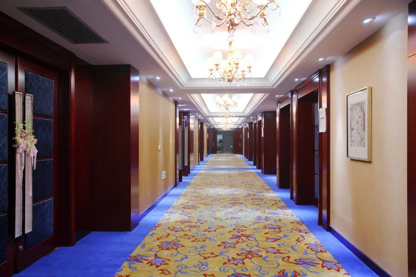 Hotel corridor — Stock Photo, Image