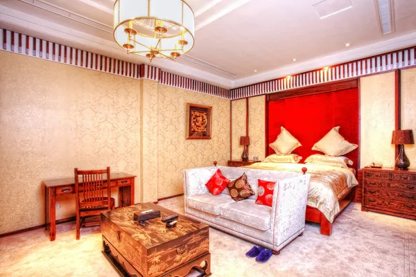 Китайский классический отель — стоковое фото