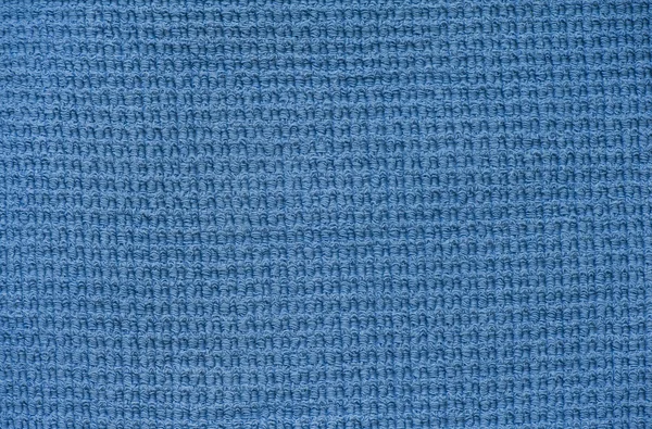 Blue towel texture — Stock Photo, Image