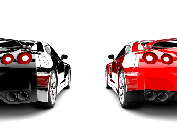 Dois carros — Fotografia de Stock