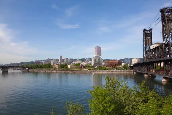Portland. skyline de Oregon — Foto de Stock