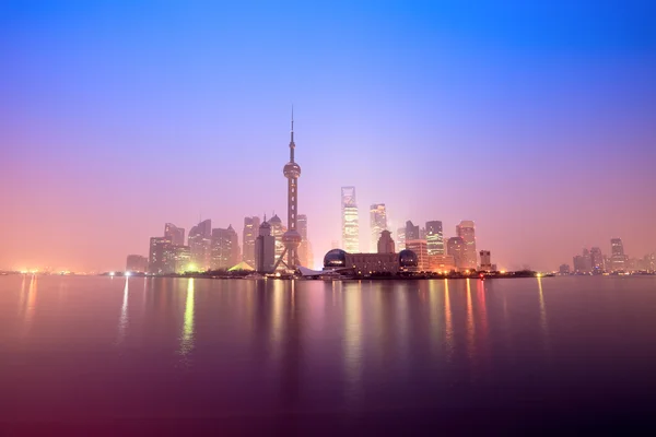 Shanghai-hajnalban — Stock Fotó