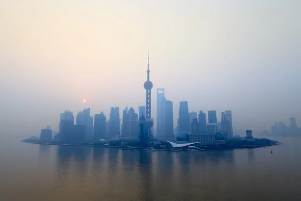 Shanghai op ochtend — Stockfoto