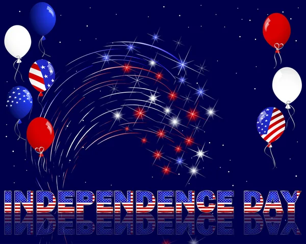 Jour de l'indépendance. — Image vectorielle