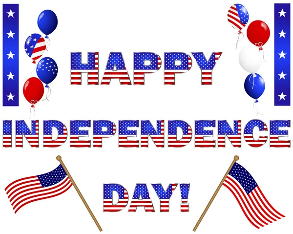 Icône Jour de l'indépendance . — Image vectorielle