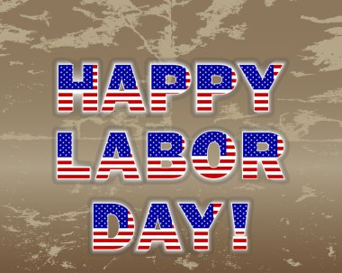 Happy Labor Day. clipart