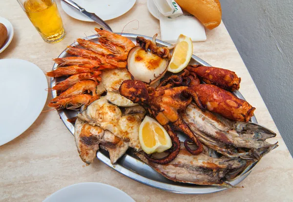 stock image Assorted seafood