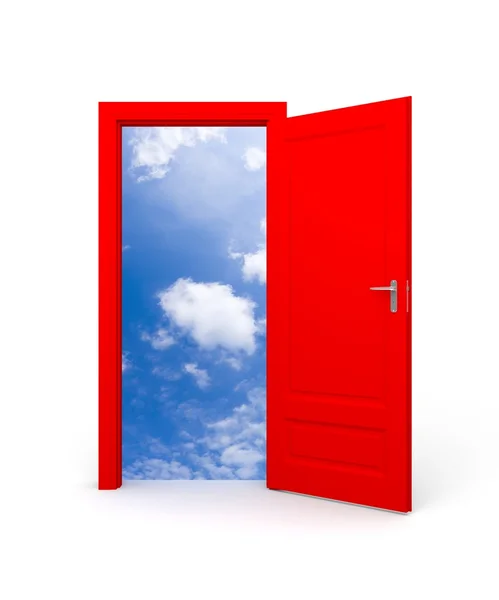 Дверь в небо — стоковое фото