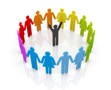 Circle of with leader clipart