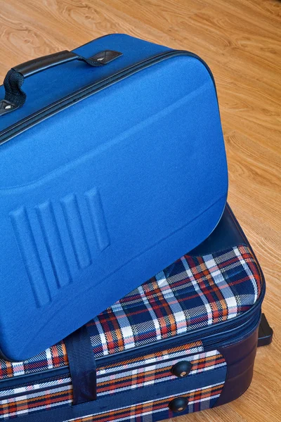 stock image Details of travel suitcase