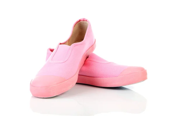 Zapatos de gimnasio rosa — Foto de Stock