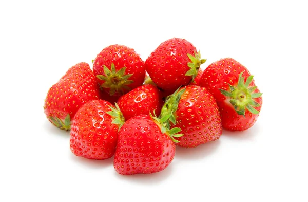 Σωρό από φράουλα φρούτα — Φωτογραφία Αρχείου